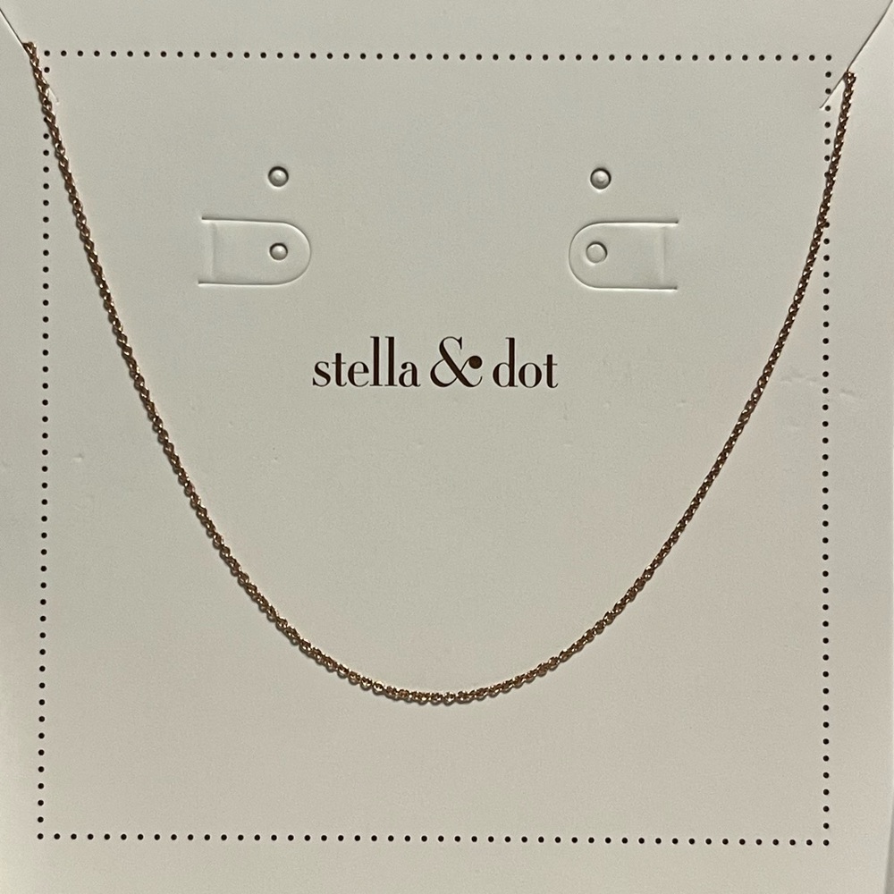 Stella & Dor 16” Delicate Chain Rose Gold